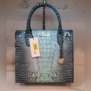 NWT Brahmin Small Caroline Spearmint Ombre Melbourne